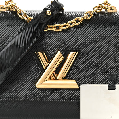 Louis Vuitton Electric Epi Twist Shoulder Bag PM Black 7 of 9