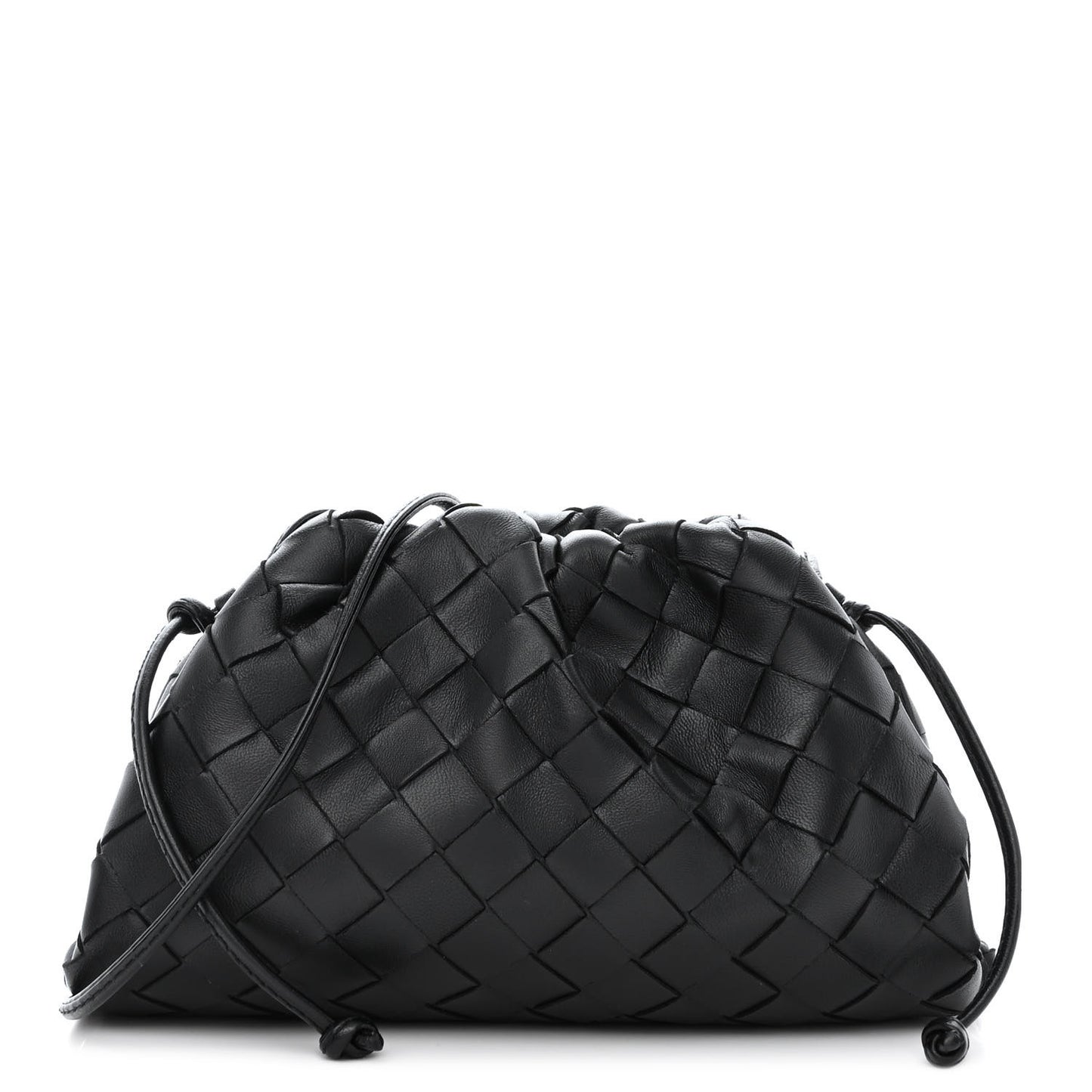 Nappa Intrecciato The Mini Pouch Black