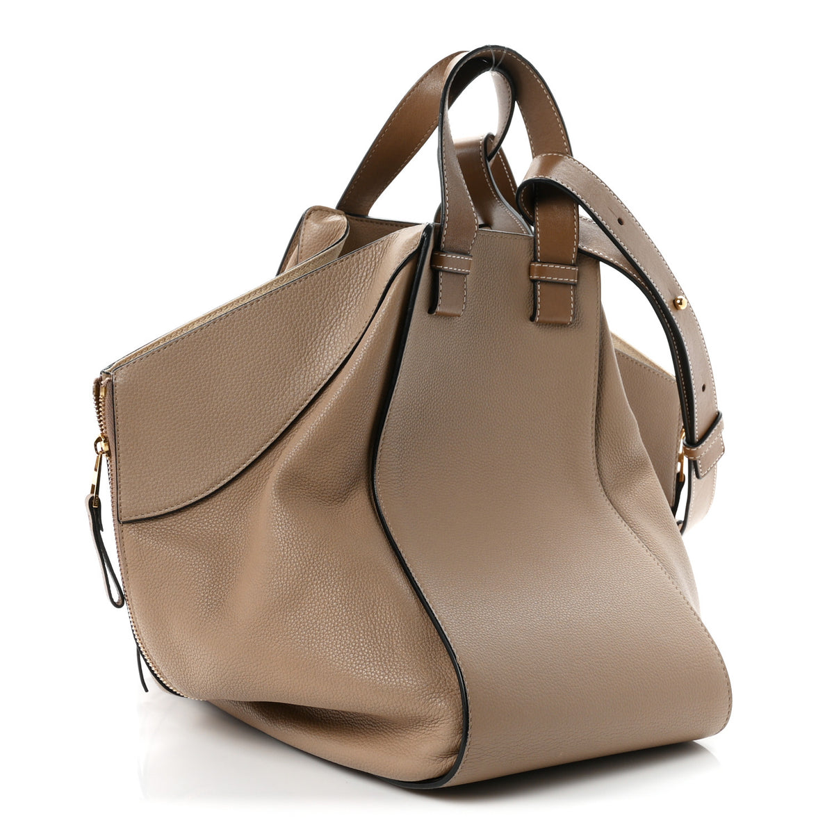 Loewe Calfskin Medium Hammock Shoulder Bag Sand Mink 4 of 19