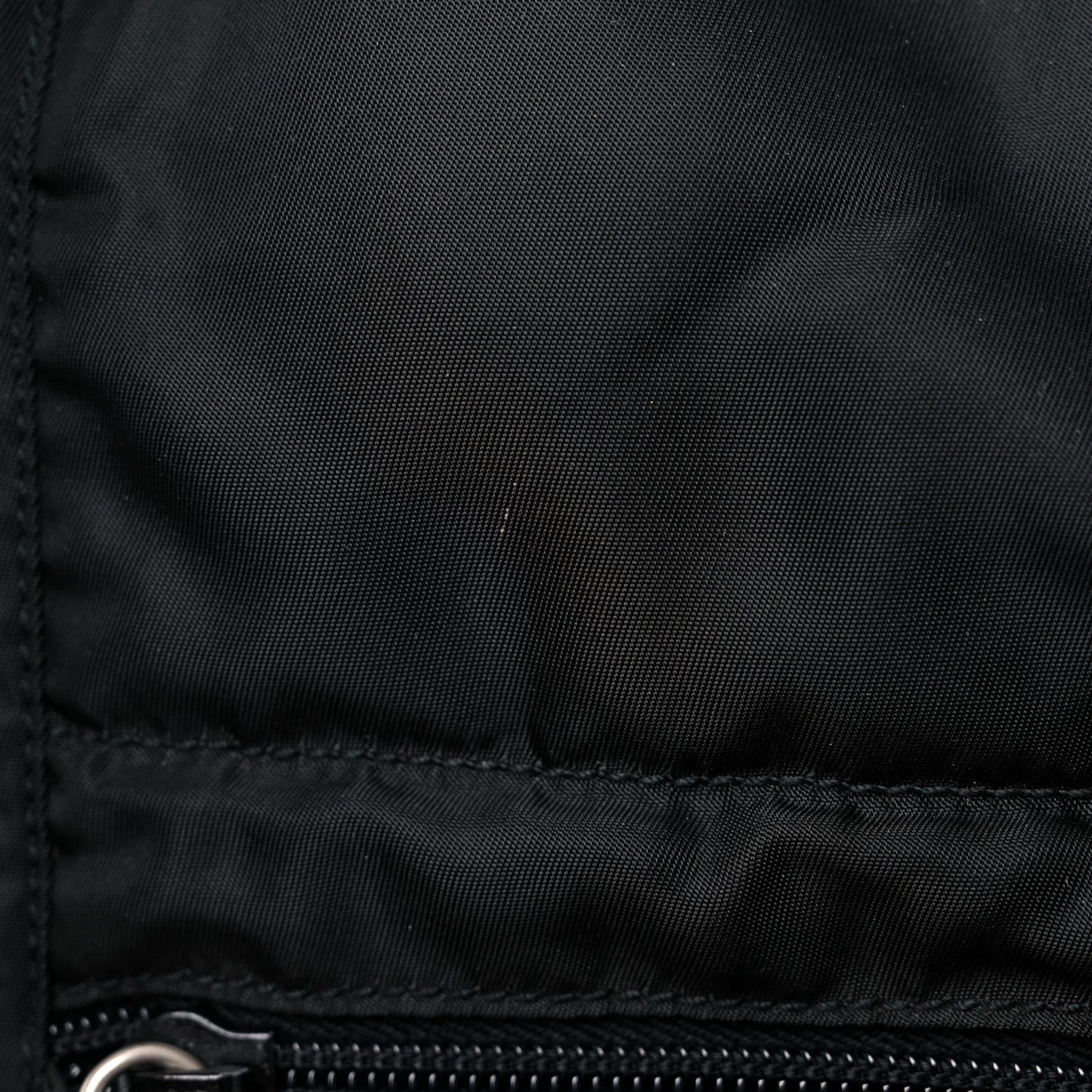 Tessuto Nylon Messenger Bag Black