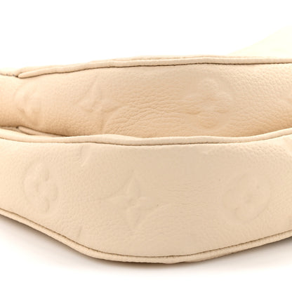 Louis Vuitton Empreinte Monogram Giant Multi Pochette Accessories Cream 10 of 11