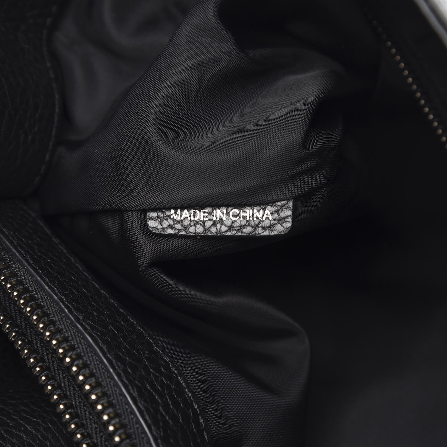 Burberry Nylon Calfskin Tote Black 7 of 13
