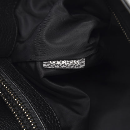 Burberry Nylon Calfskin Tote Black 7 of 13