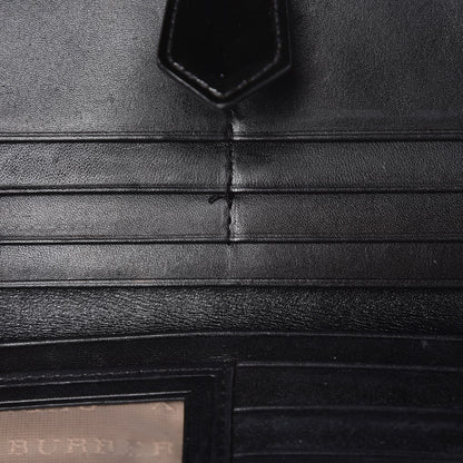 Burberry Nova Check Penrose Continental Wallet Black 9 of 11