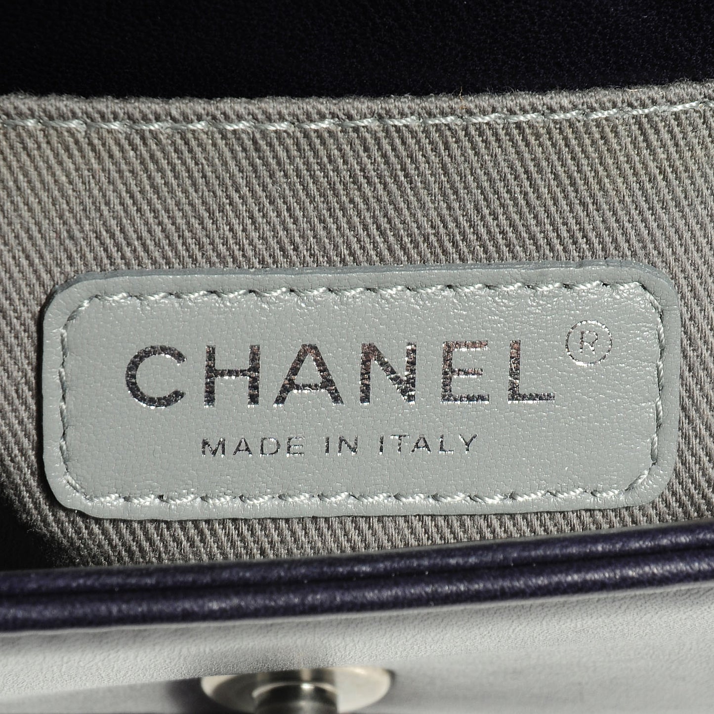 Velvet Mini Boy Flap Purple