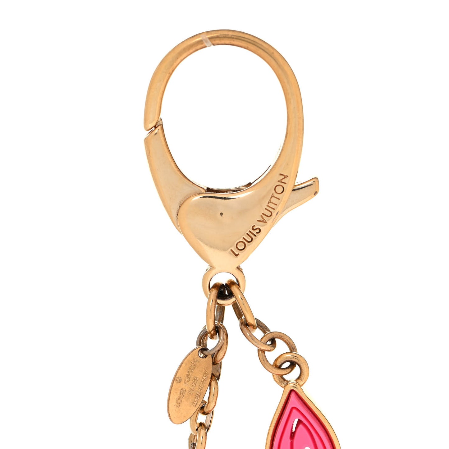 Resin Naif Bag Charm Pink