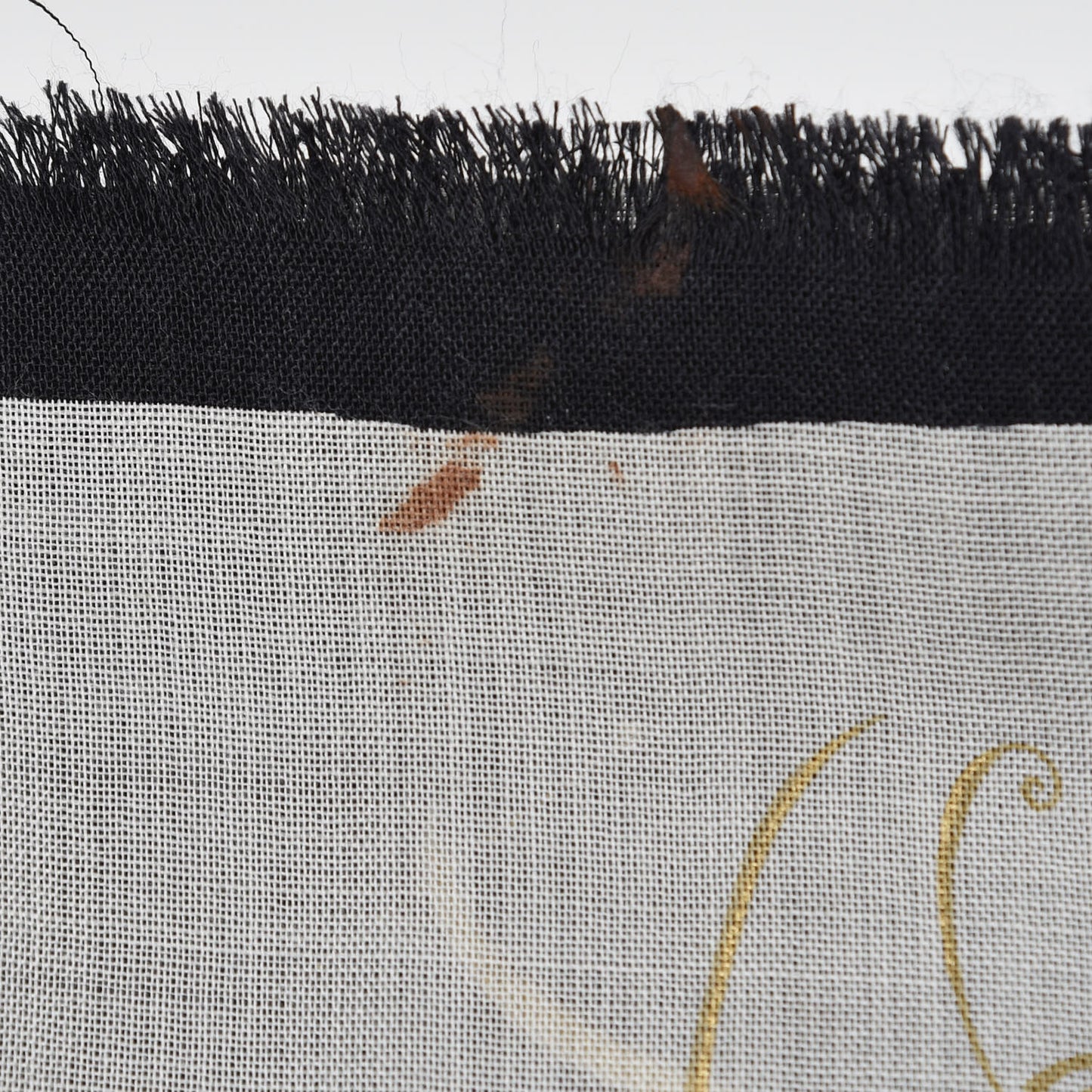 Wool Silk Star Signs Constellation Scarf Black