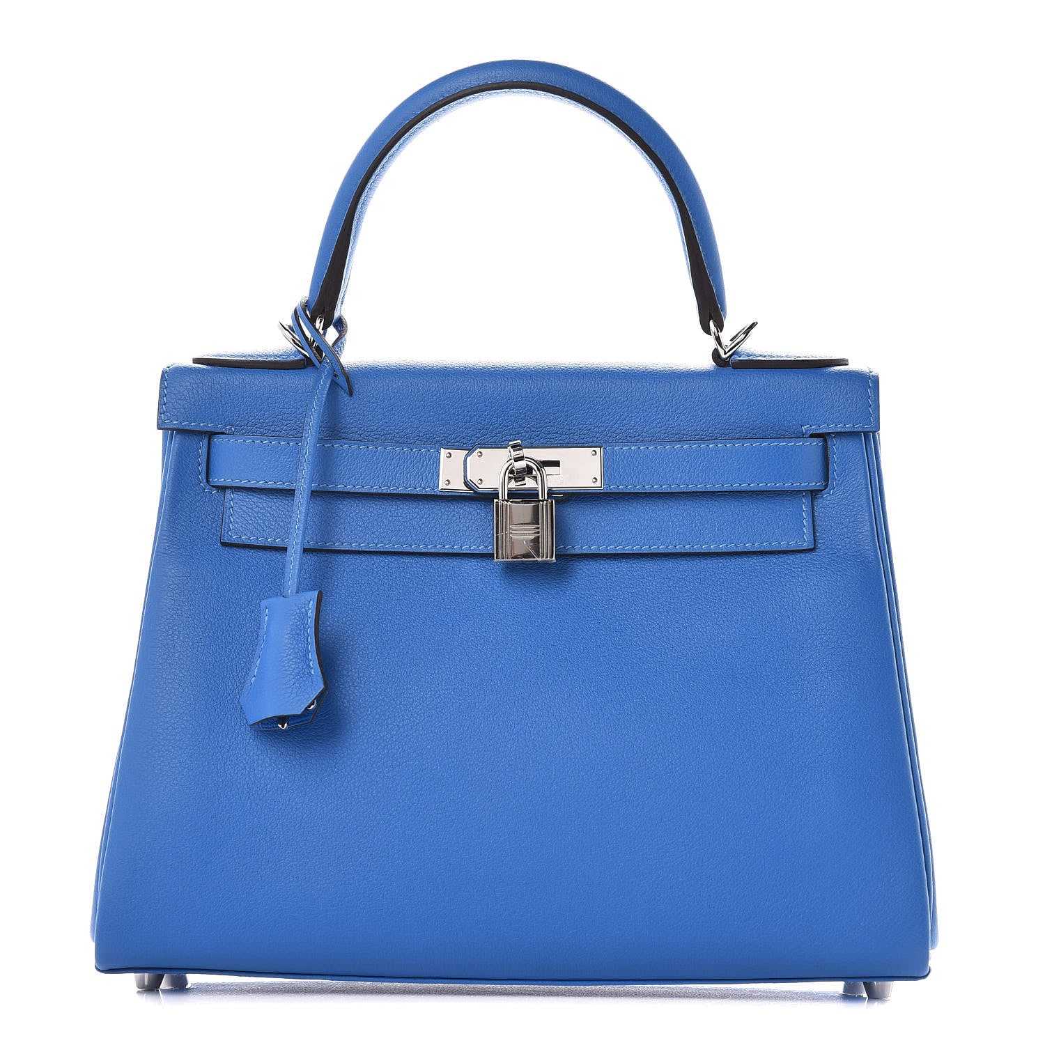 Hermes Evercolor Kelly Retourne 28 Bleu Hydra 1 of 10