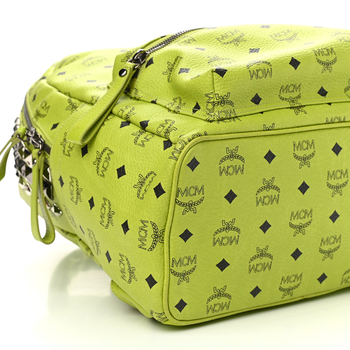 Visetos Crown Stud Medium Stark Backpack Green