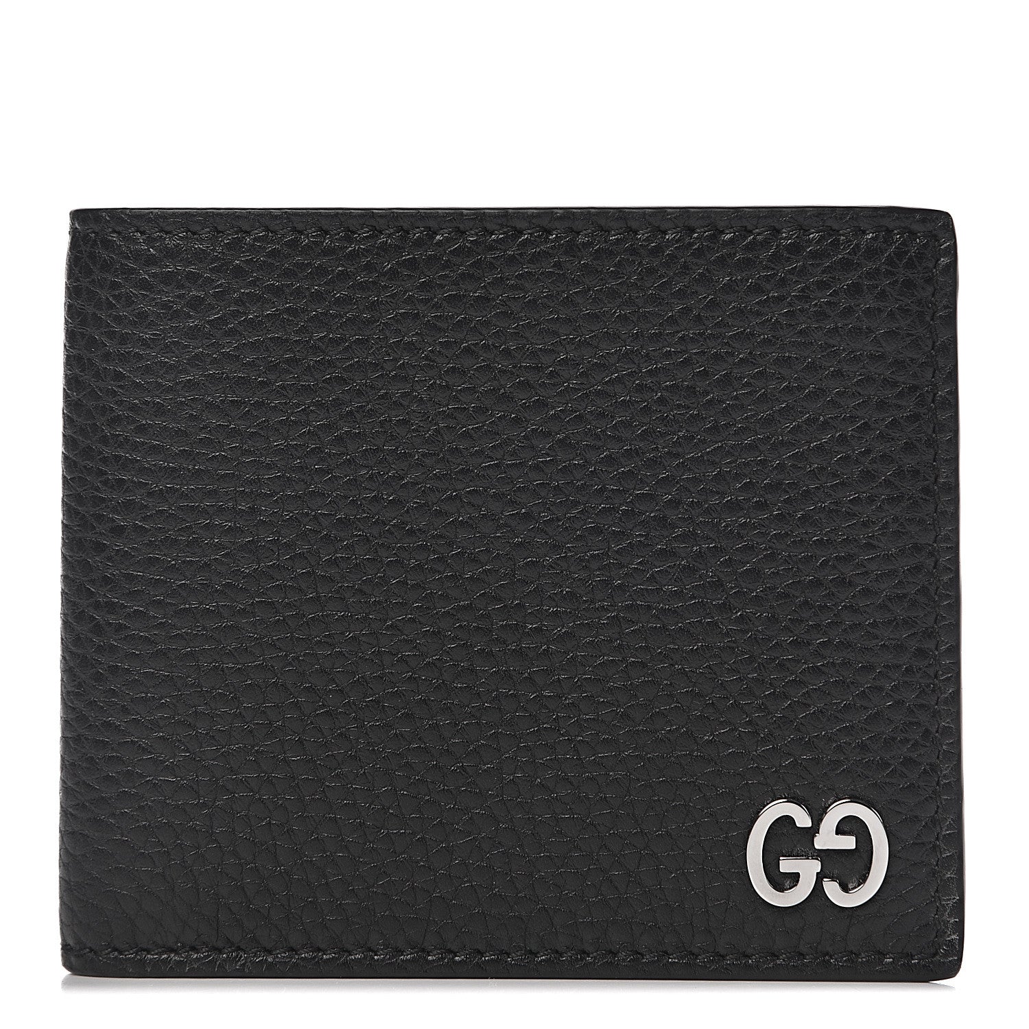 Gucci Calfskin Dorian Bi-Fold Wallet Black 1 of 8