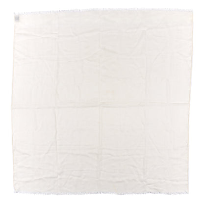 Hermes Cashmere Silk Stole Ivory 1 of 3