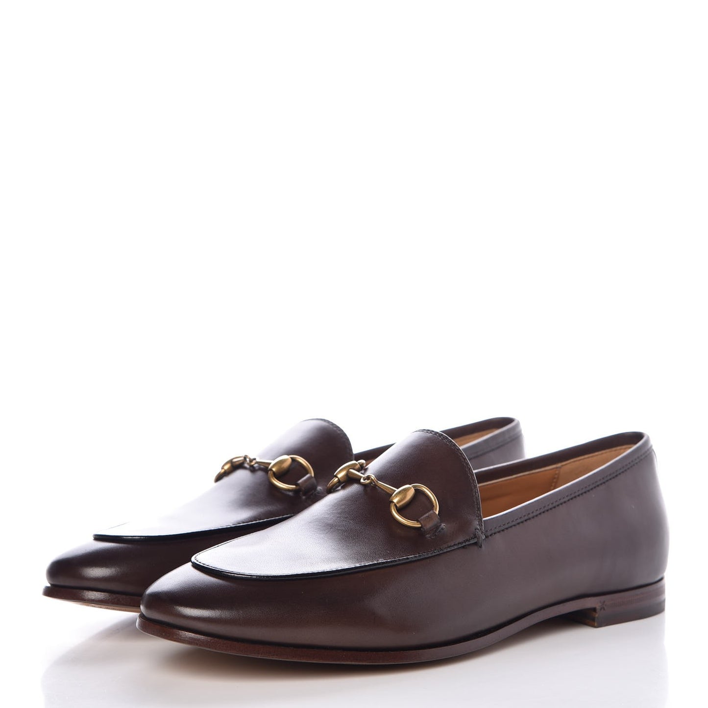 Calfskin Womens Jordaan Loafers 37.5 Fondente Brown