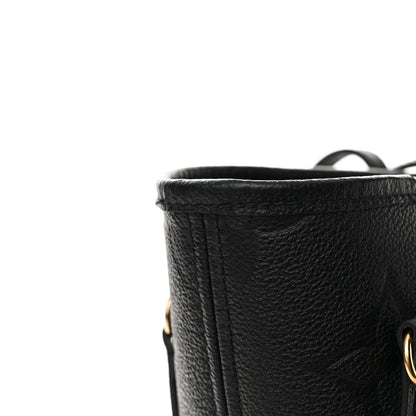 Louis Vuitton Empreinte Monogram Giant Neverfull MM Black 10 of 12