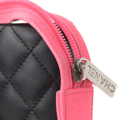 Chanel Calfskin Quilted Medium Cambon Tote Black White 21 of 26