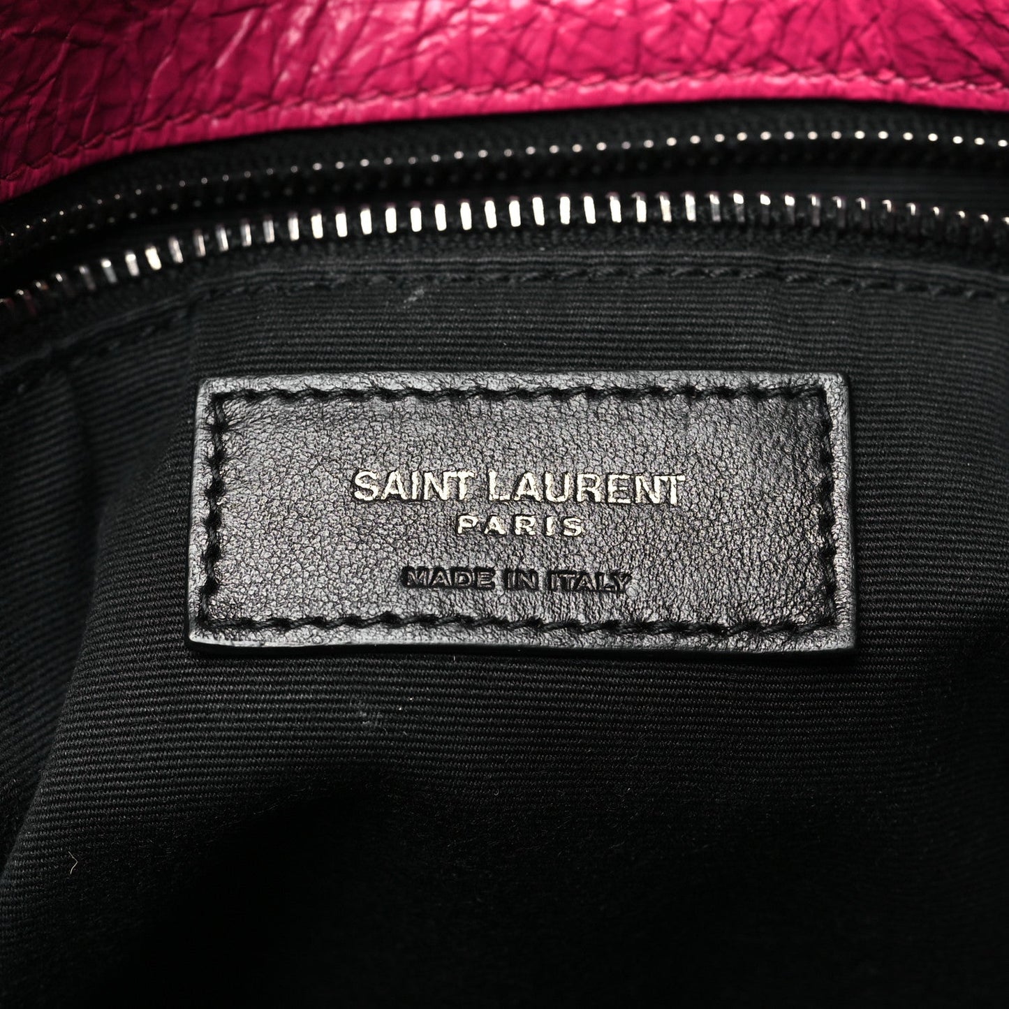 Crinkled Calfskin Matelasse Monogram Medium Niki Chain Satchel Freesia