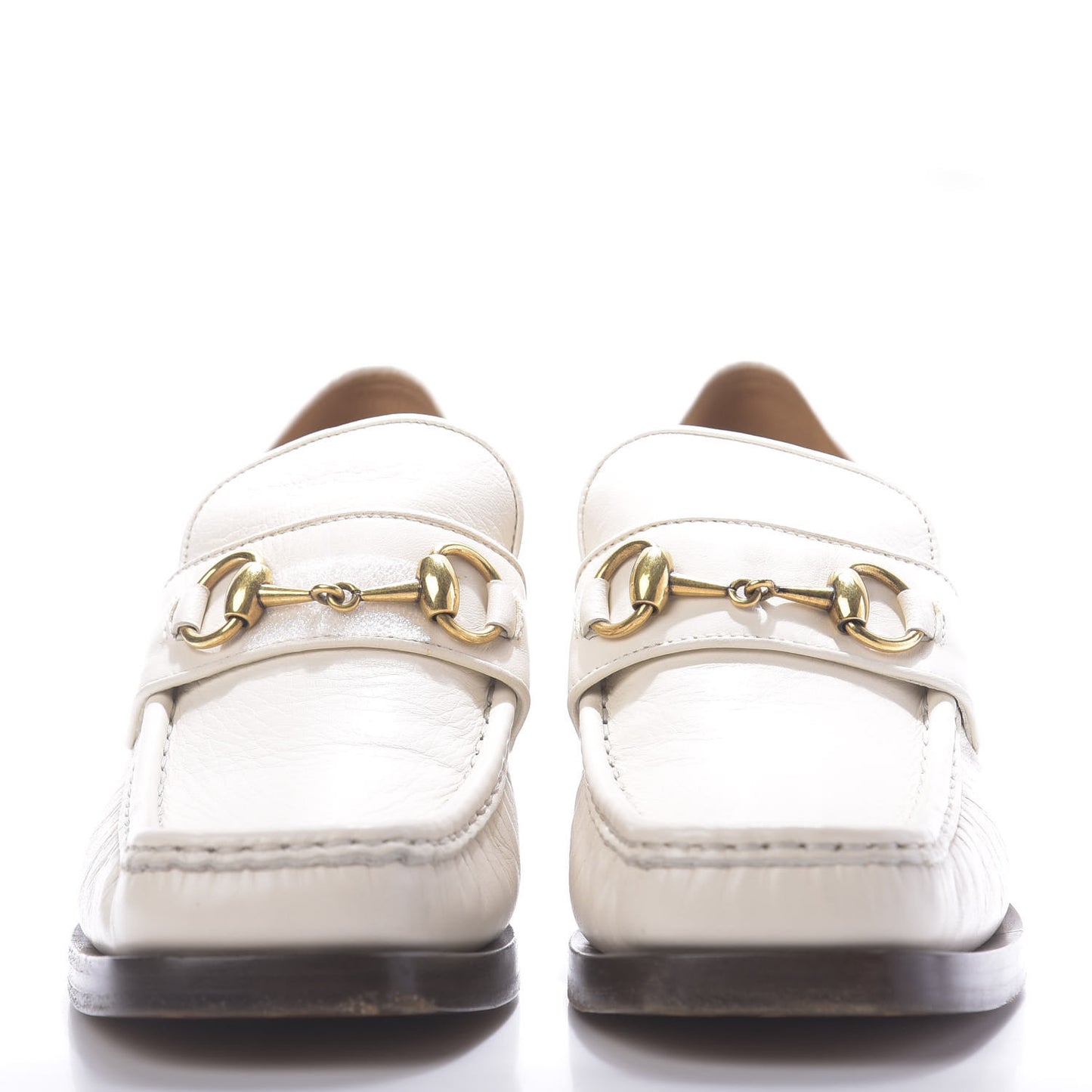 Malaga Kid Horsebit Loafer Pumps 39.5 White