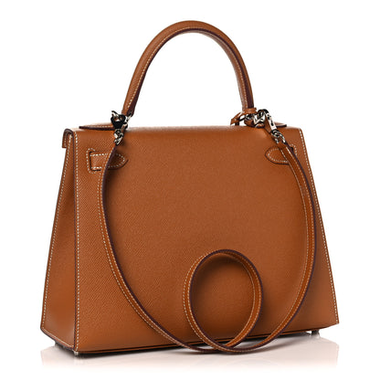 Hermes Epsom Kelly Sellier 28 Gold 3 of 38