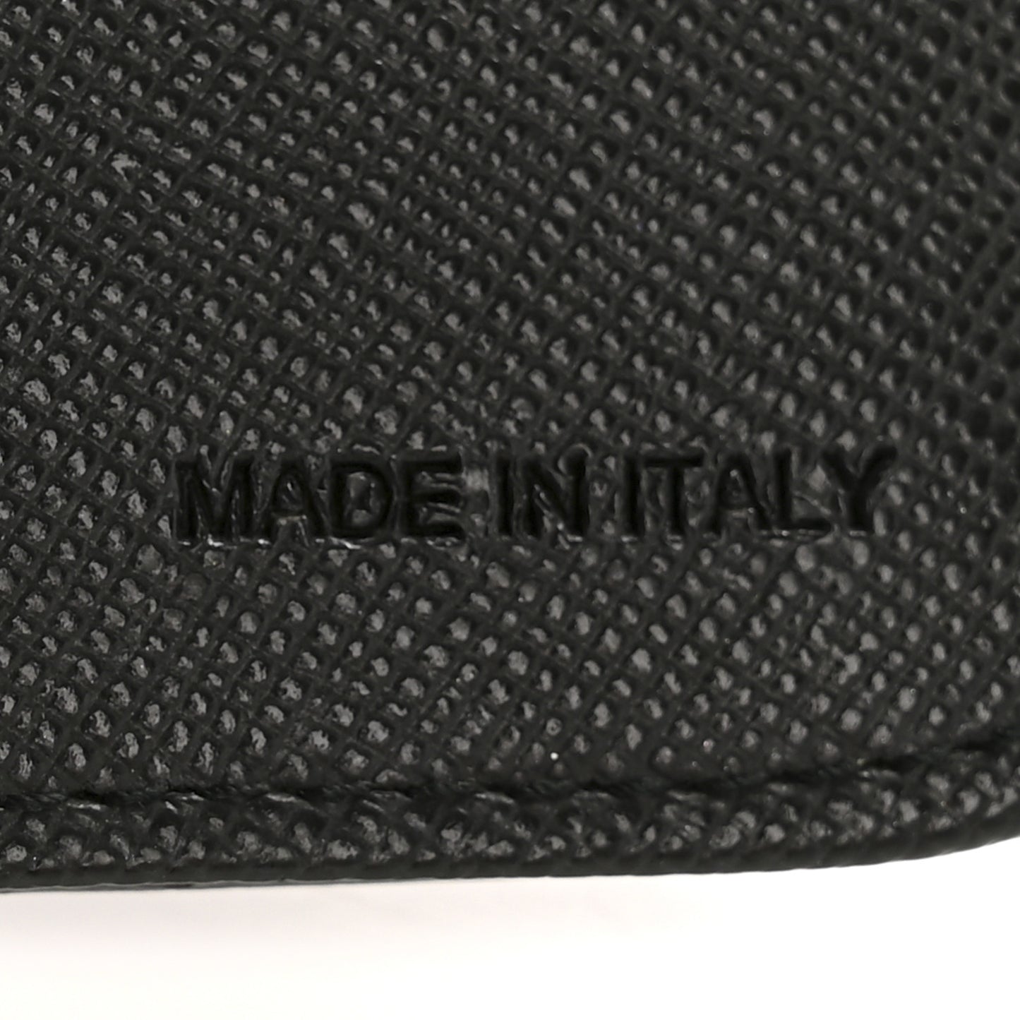 Saffiano Bi-Fold Wallet Black