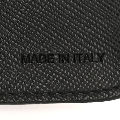 Prada Saffiano Bi-Fold Wallet Black 7 of 9