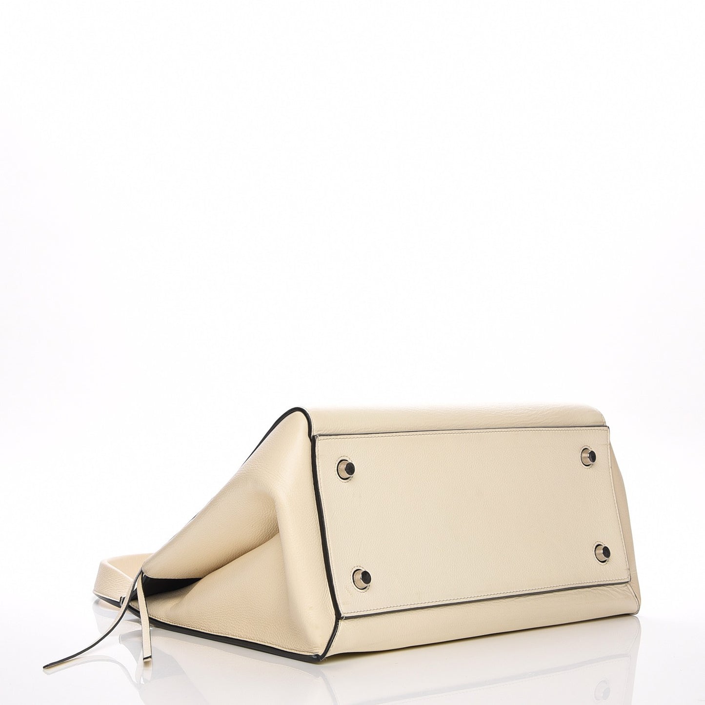 Grained Calfskin Large Edge Shoulder Bag