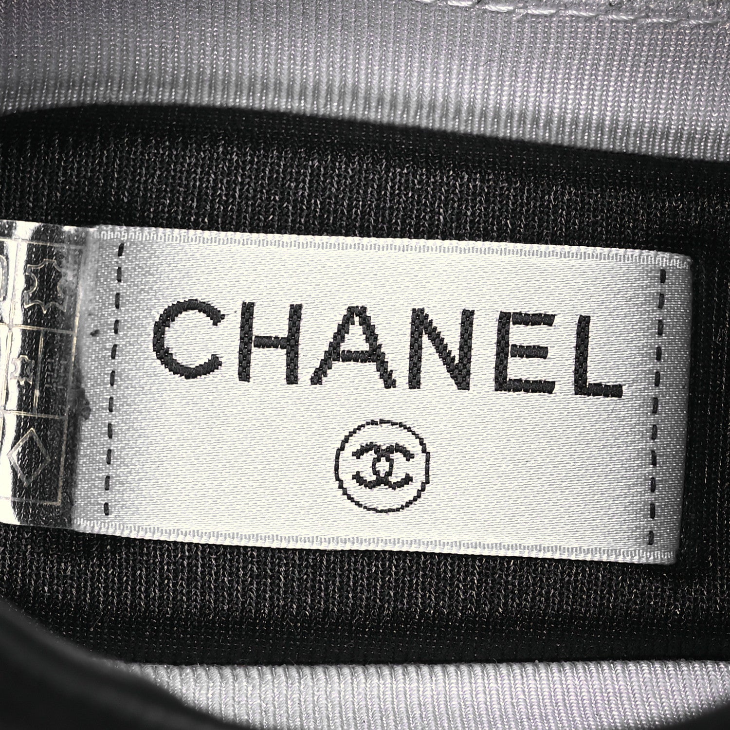 Chanel Suede Goatskin CC Sneakers 37 Black 8 of 13
