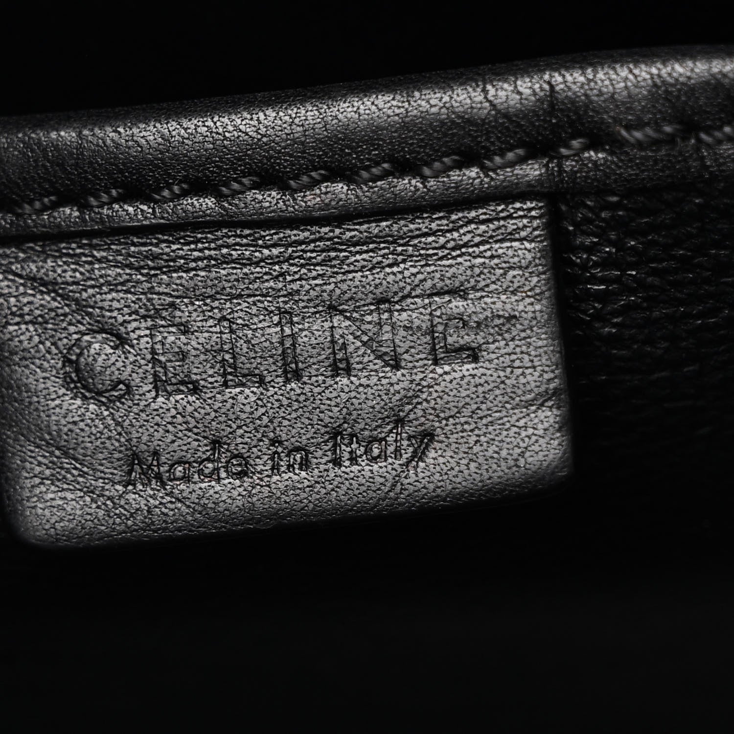 Celine Baby Grained Calfskin Nubuck Nano Tri-Color Luggage Stone 7 of 16