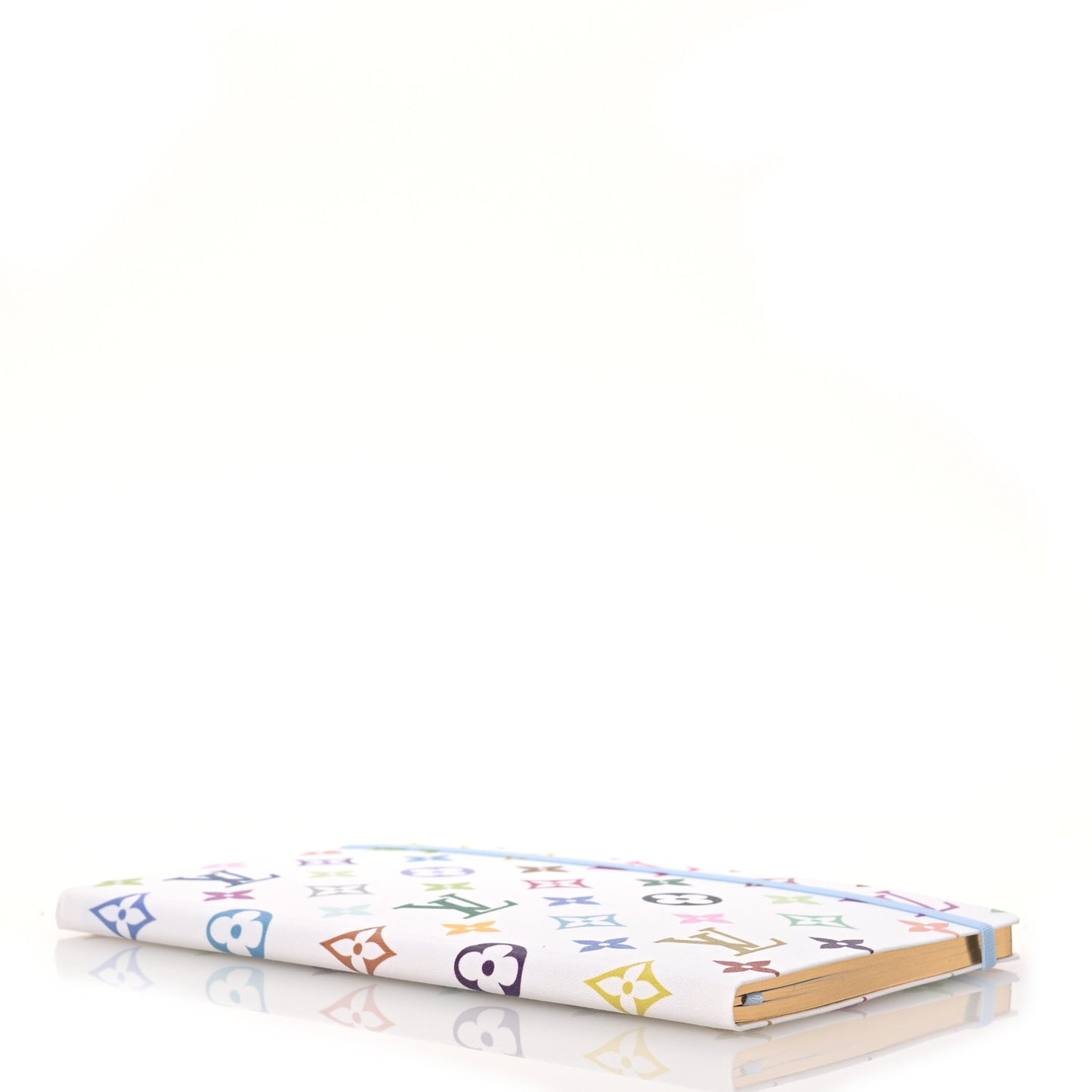 LV x TM Monogram Multicolor Jane Notebook MM White
