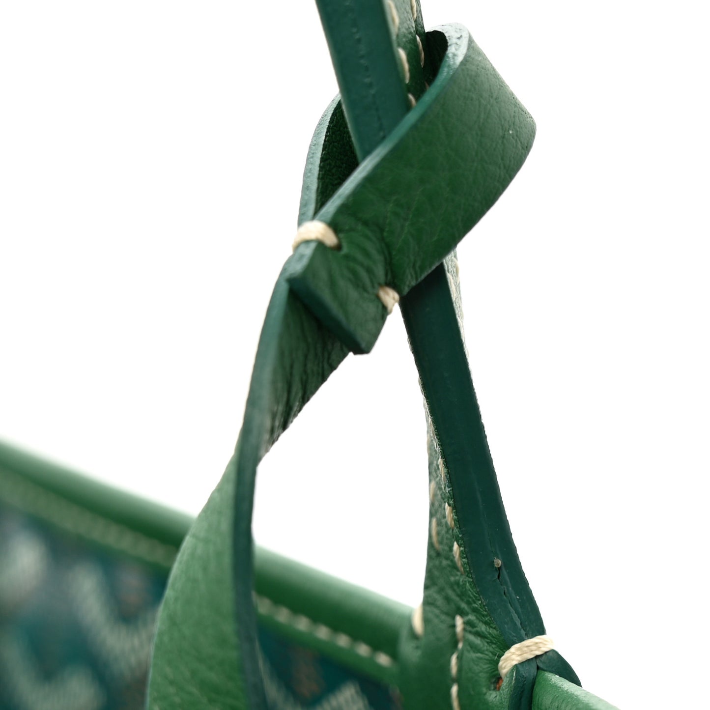 Goyardine Reversible Mini Anjou Green