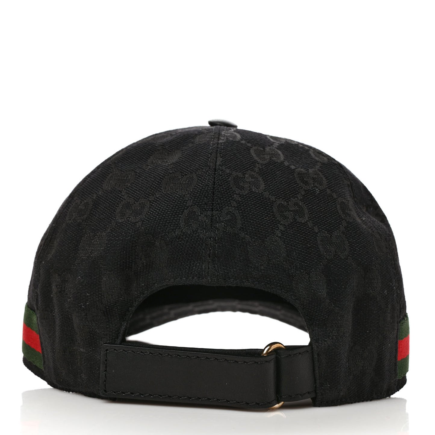 Monogram Web Baseball Hat XL Black
