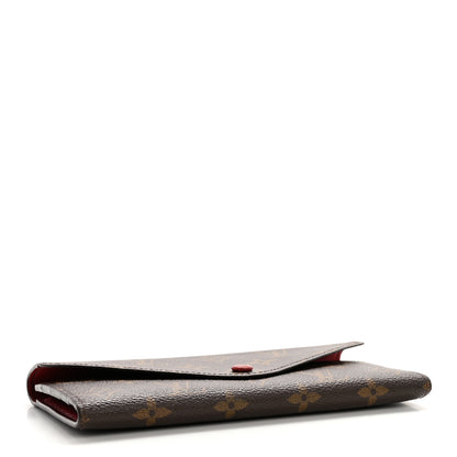 Louis Vuitton Monogram Josephine Wallet Red 5 of 14