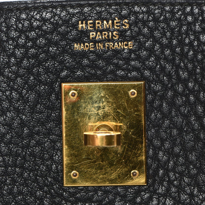 Hermes Togo Birkin 40 Black 14 of 32