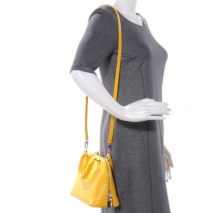Louis Vuitton Epi Alma BB Citron 2 of 8