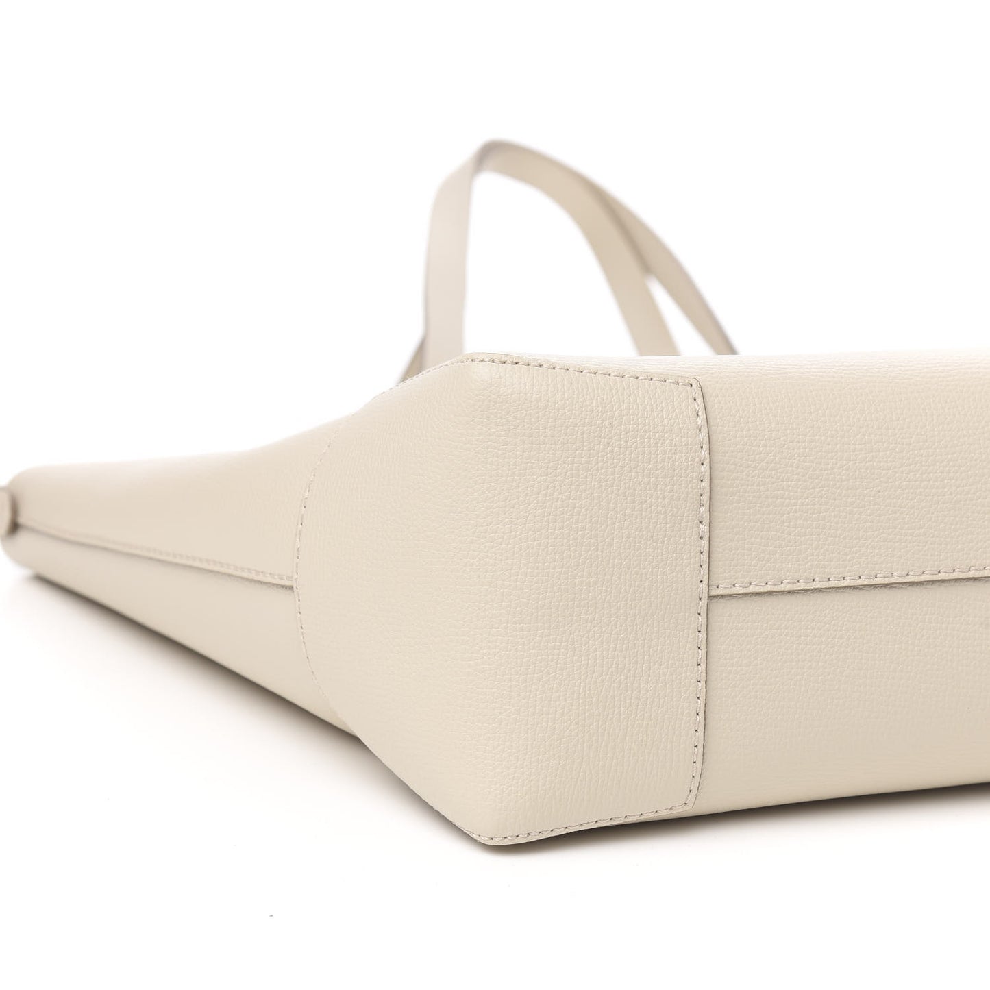 Calfskin Embossed Monogram Motif Medium Tote Limestone