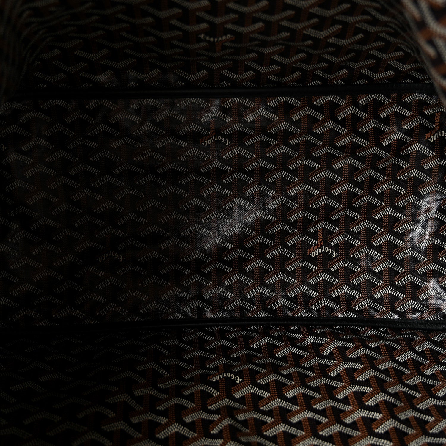 Goyard Goyardine Reversible Anjou GM Black 10 of 18