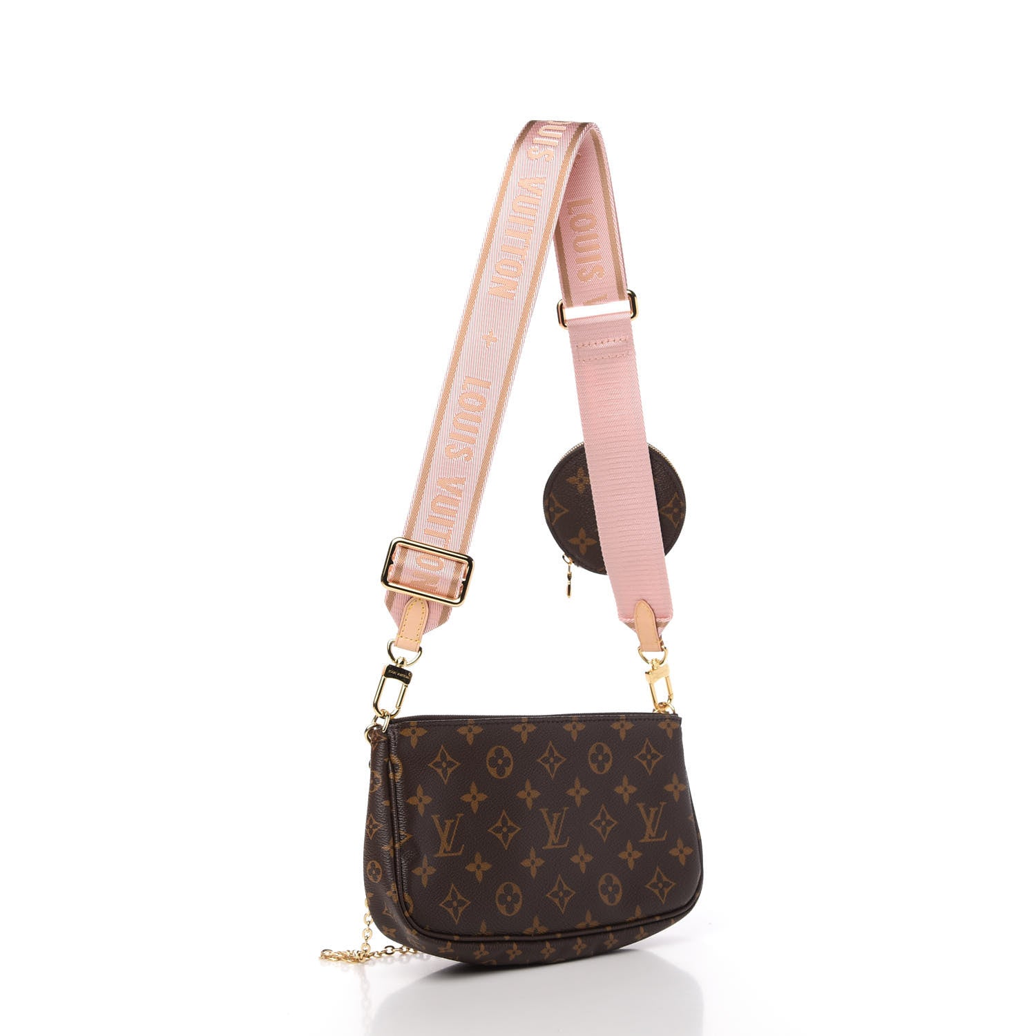 Louis Vuitton Monogram Multi Pochette Accessories Rose Clair 3 of 12