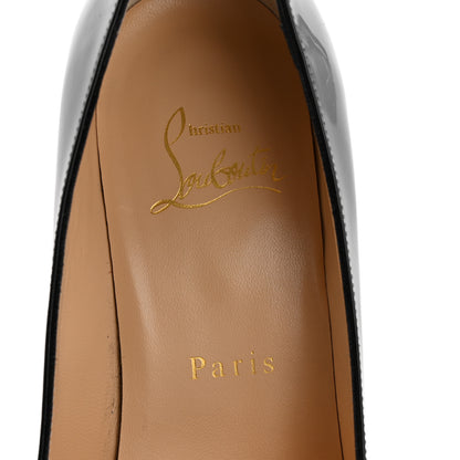 Christian Louboutin Patent Calfskin Miss Sab 85 Pumps 37.5 Black 6 of 10