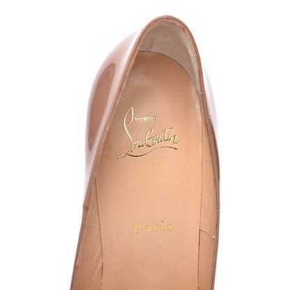 Christian Louboutin Patent So Kate 120 Pumps 40 Nude 6 of 8