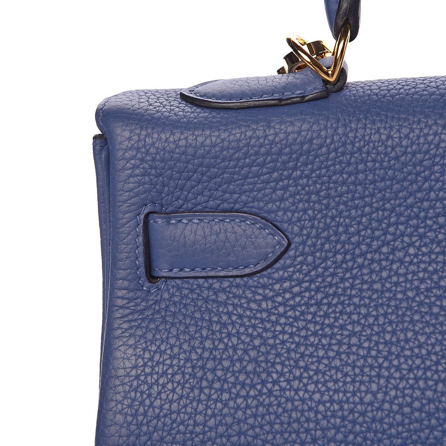 Hermes Taurillon Clemence Kelly Retourne 32 Bleu Brighton 35 of 42