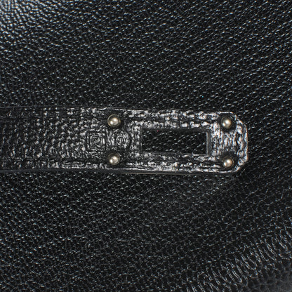 Hermes Chevre Kelly Longue Wallet Black 7 of 9