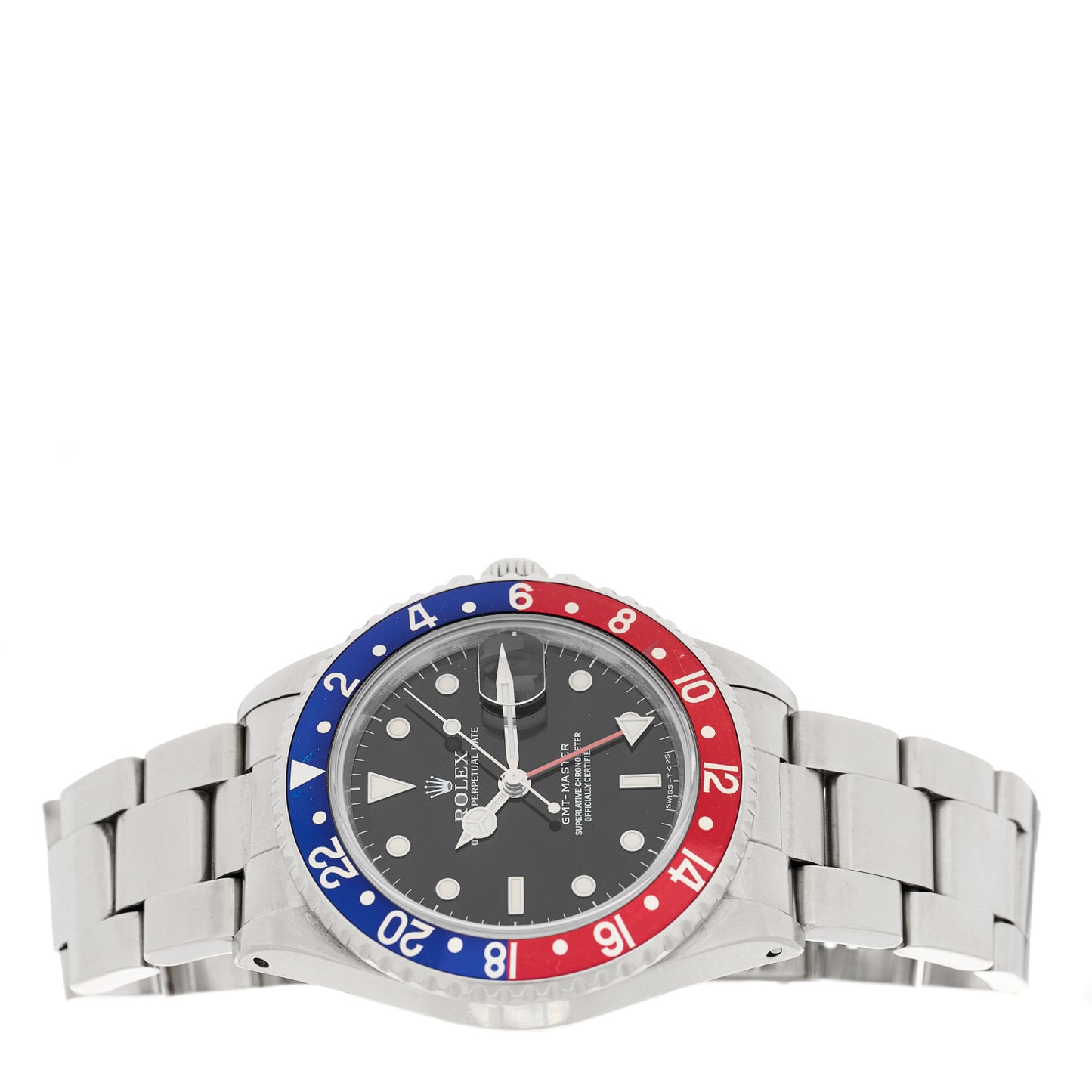 Stainless Steel 40mm Oyster Perpetual Date GMT Master Ⅱ Pepsi Watch 16700