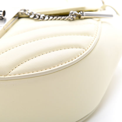 Chloe Calfskin Quilted Mini Drew Bijou Shoulder Bag Natural White 10 of 10