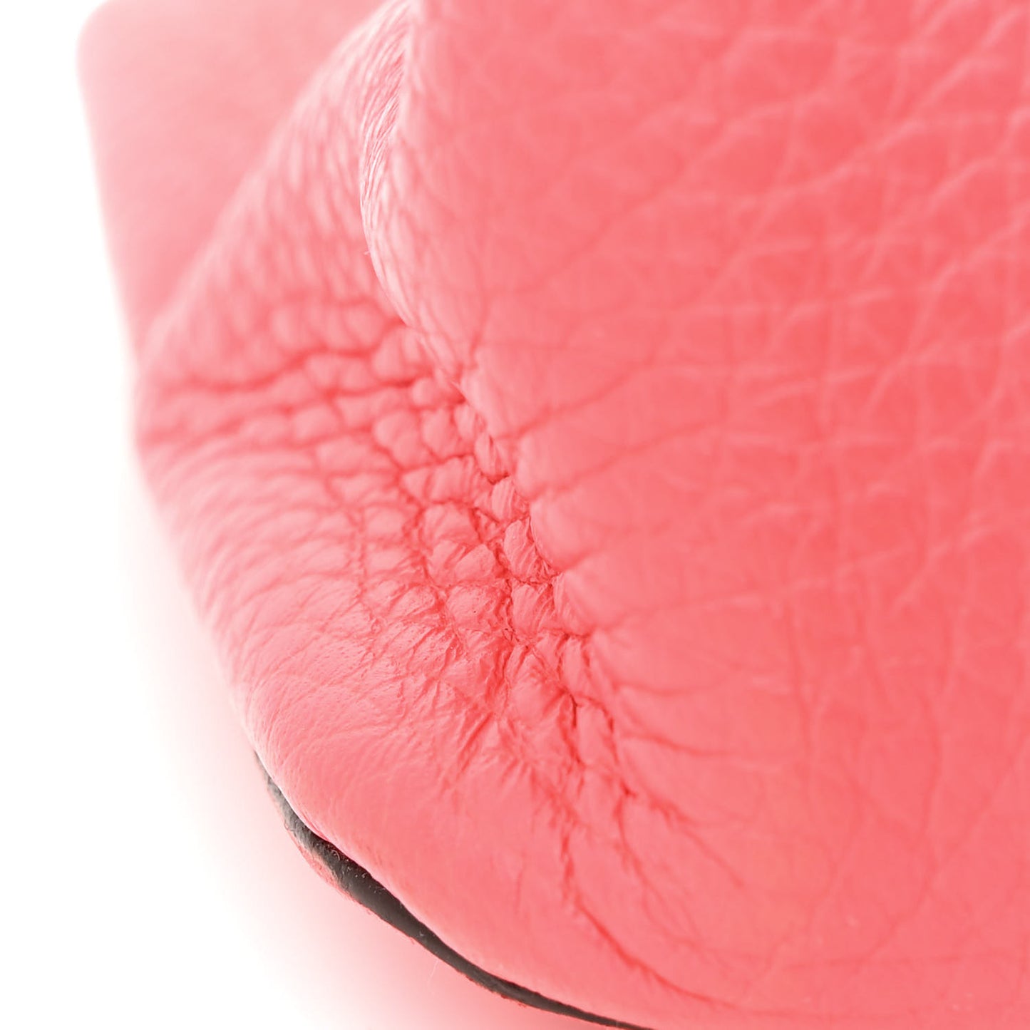 Taurillon Capucines MM Rose Litchi