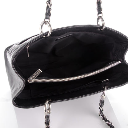 Chanel Caviar Quilted Grand Shopping Tote GST Black 5 of 7