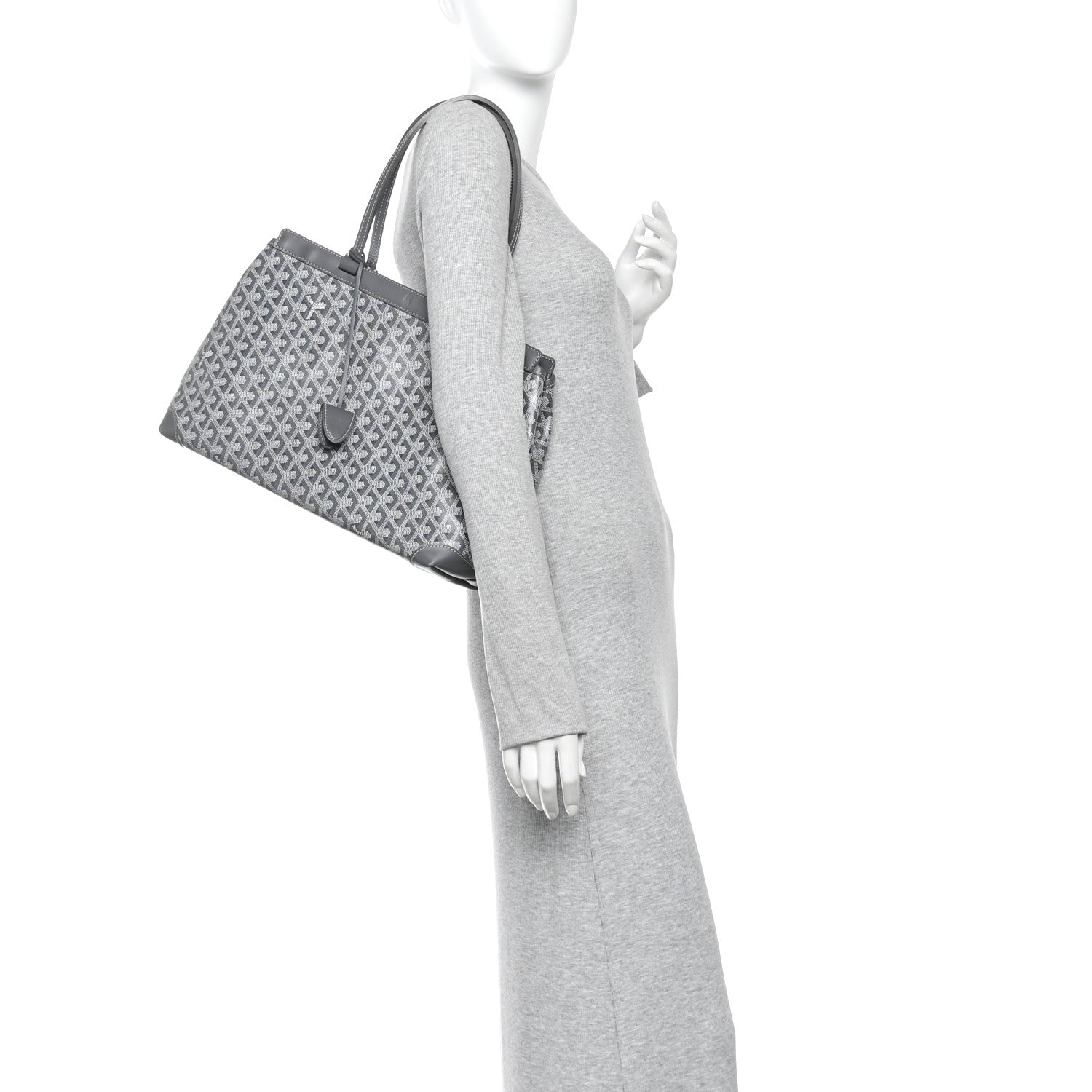 Goyard Goyardine Bellechasse PM Grey 2 of 12