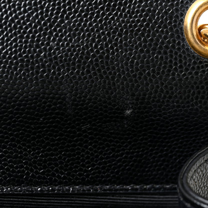 Saint Laurent Grain De Poudre Small Monogram Kate Satchel Black 12 of 18