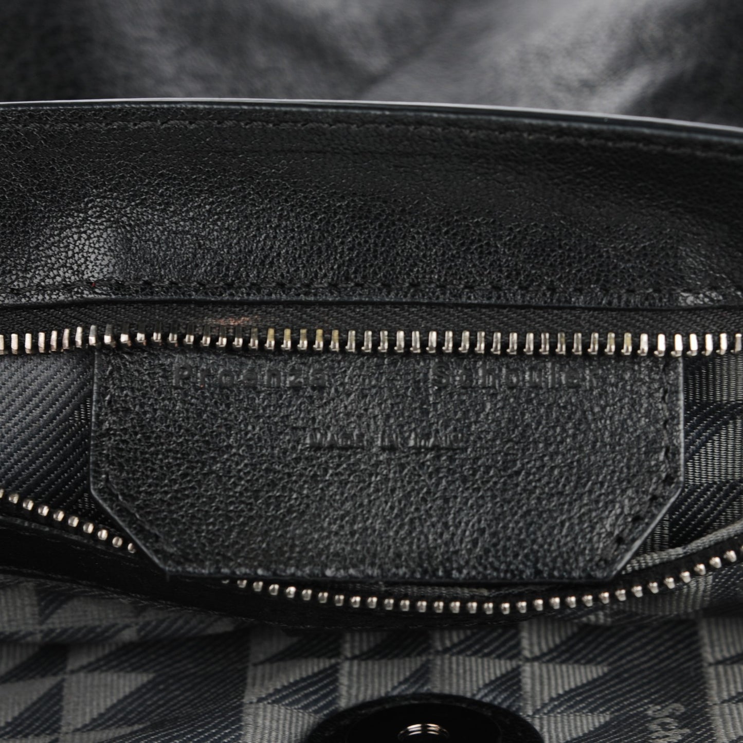 Lambskin PS1 Medium Satchel Black