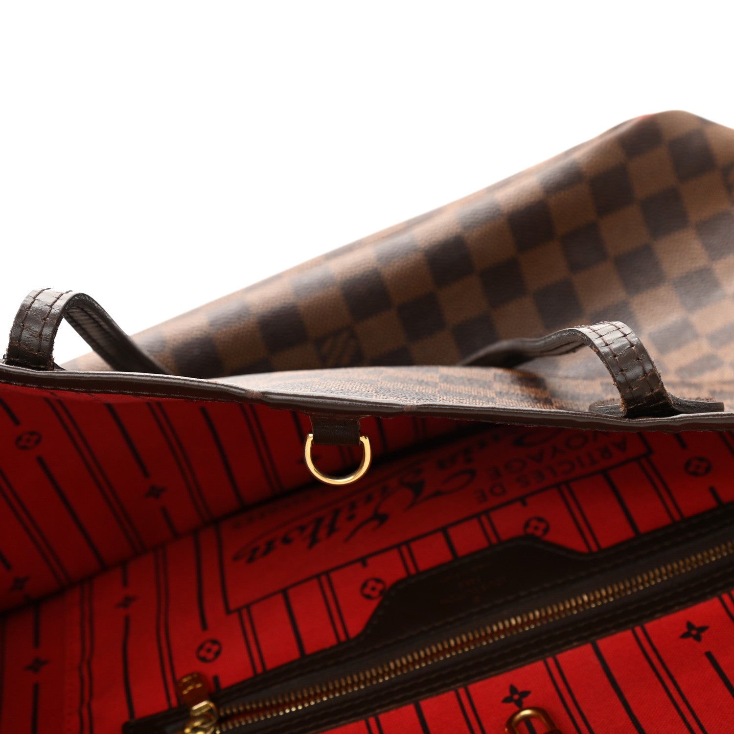 Louis Vuitton Damier Ebene Neverfull MM 15 of 19