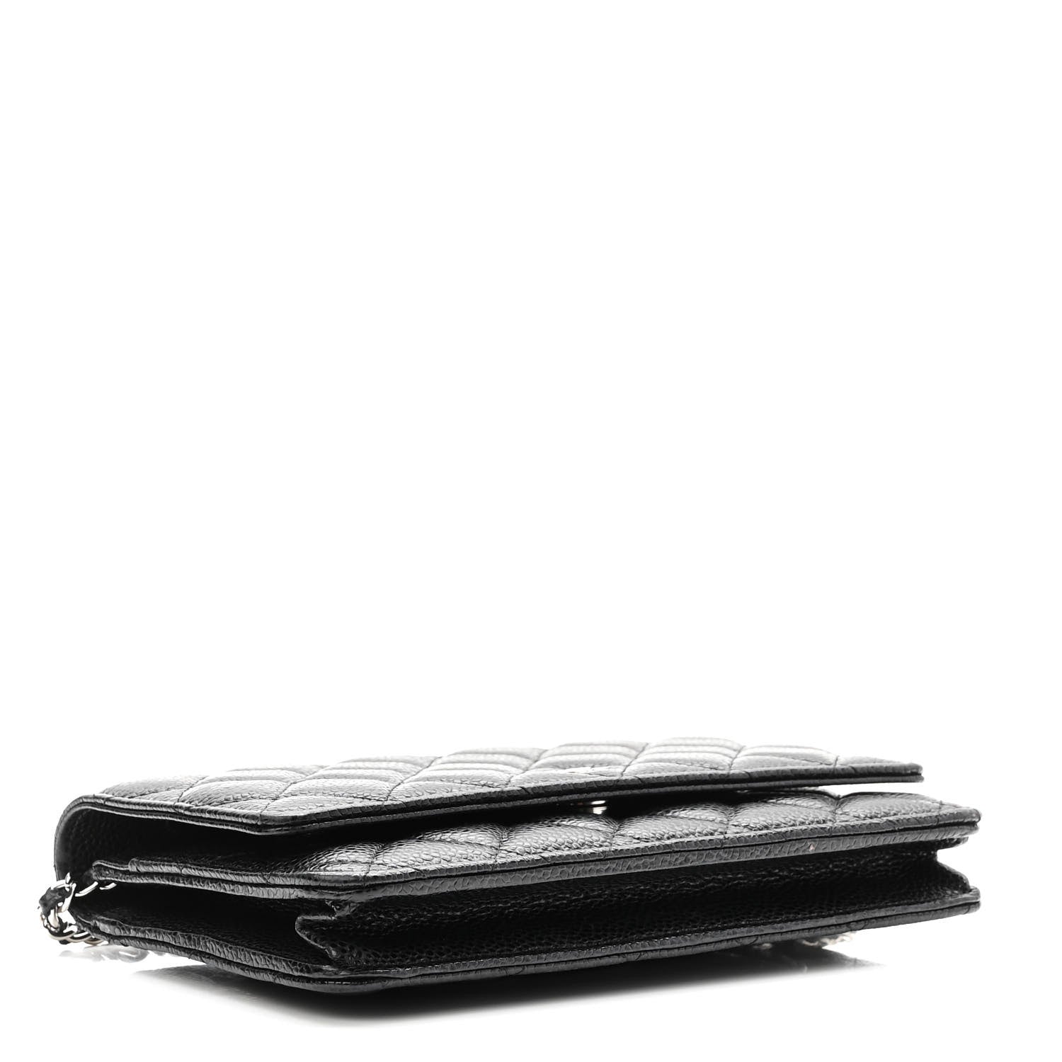 Chanel Caviar Quilted Wallet On Chain WOC Black 4 of 12