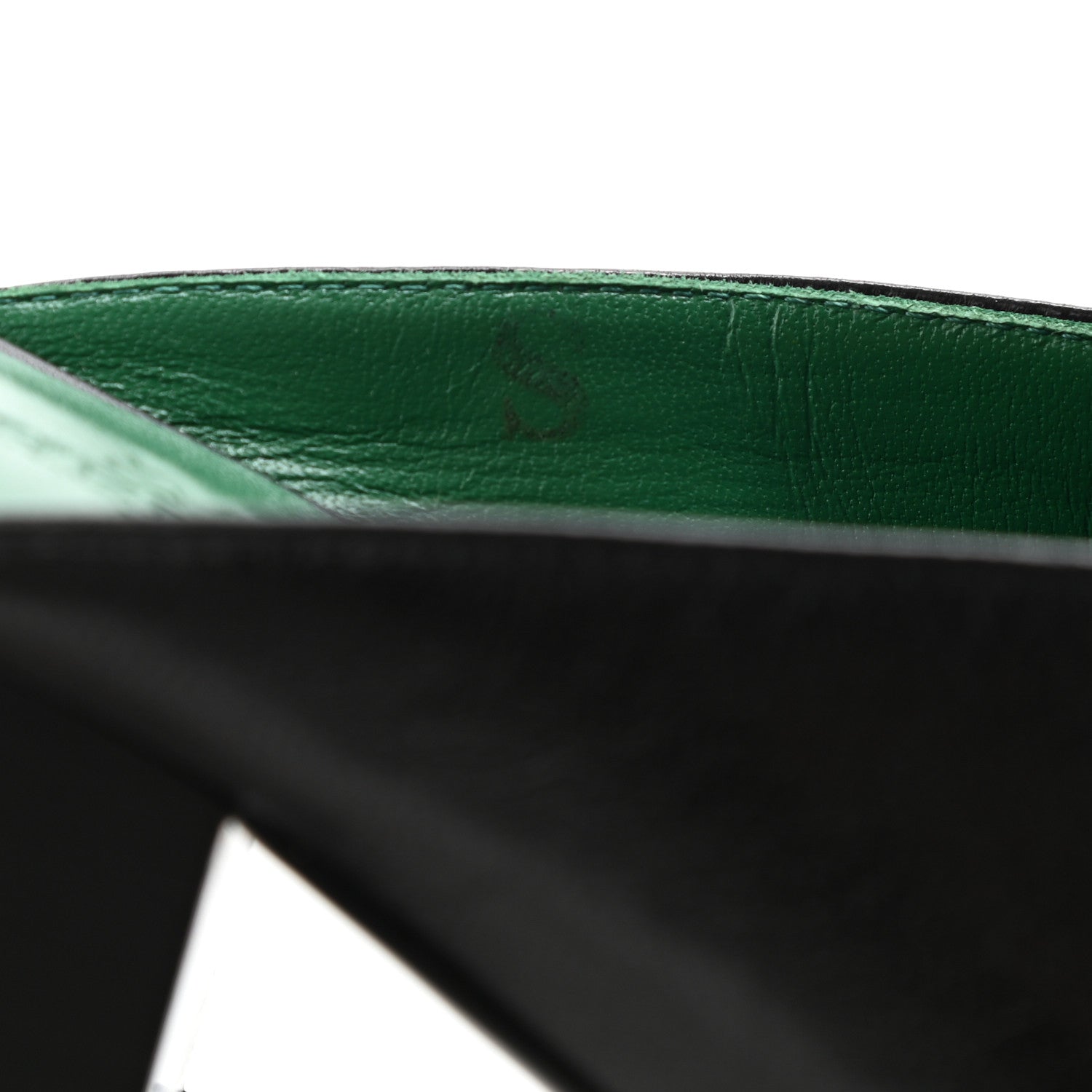Hermes Goatskin Paradis Mules 35.5 Black 9 of 9