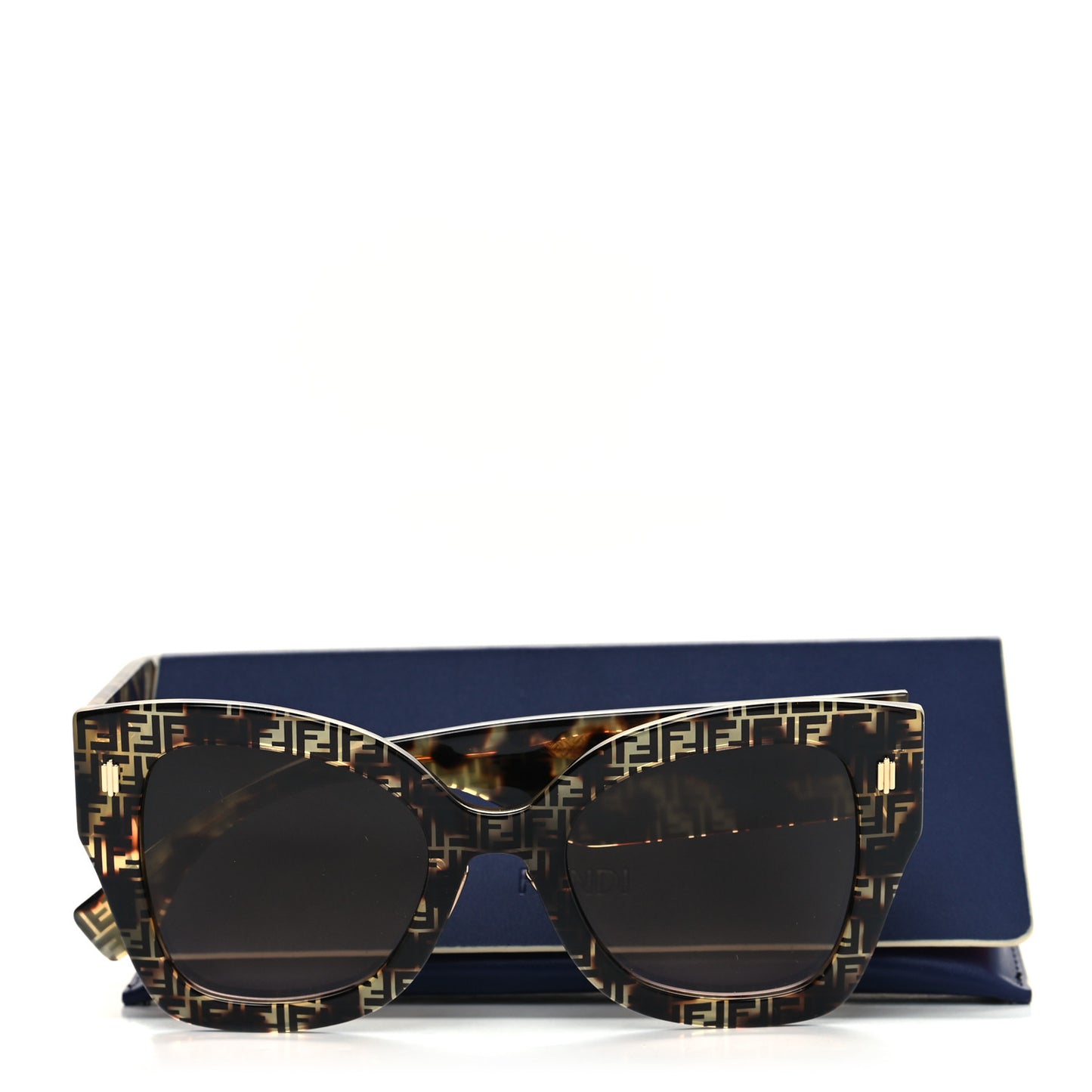 Acetate FF 53mm Sunglasses 0434/G/S Tortoise